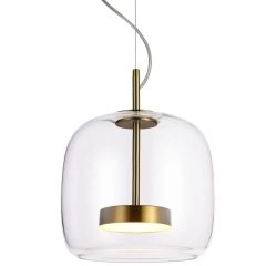 Lampa sufitowa wisząca CASTE złota