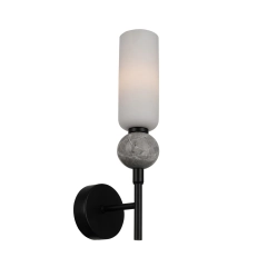 Kinkiet, lampa ścienna SANTOS czarna