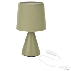 Lampka nocna, stołowa SATTI zielona