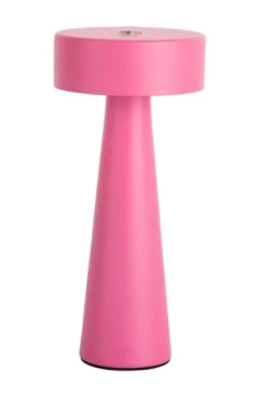 Lampa stołowa Mini LED Ring różowa