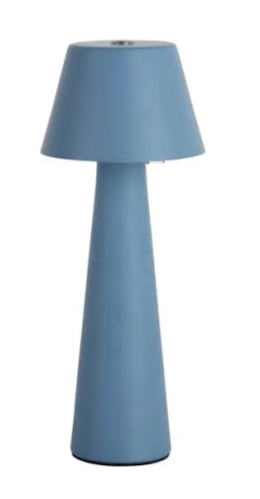 Lampa stołowa Mini LED Cone niebieska