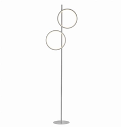 Lampa podłogowa MINI RITUS srebrna