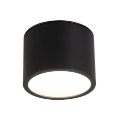 Oprawa natynkowa Kendal czarna IP65 GX53