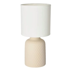 INER lampa stołowa beżowa