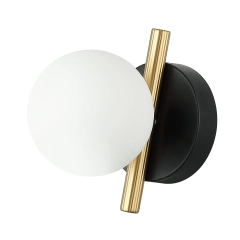 Kinkiet, lampa ścienna REVERSO czarny