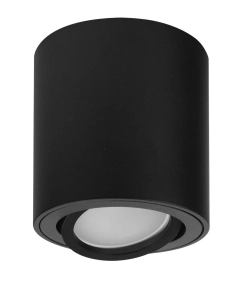 Lampa sufitowa, spot TUBA CARLA ROUND czarny