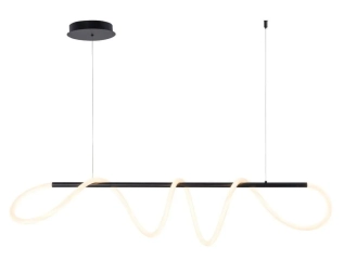Lampa sufitowa wisząca BALBO czarna