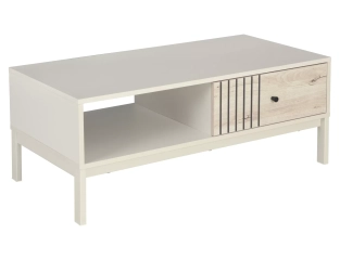 Ława Frost L5 off white, dąb alpejski