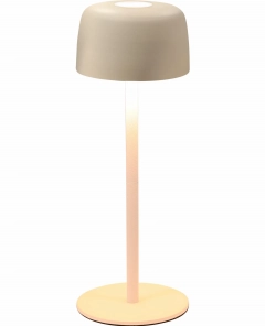 Lampa stołowa LED kremowa POCO