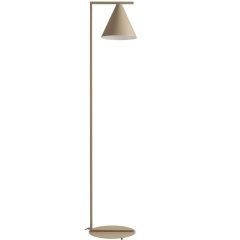 Lampa podłogowa, stojąca FORM beżowa