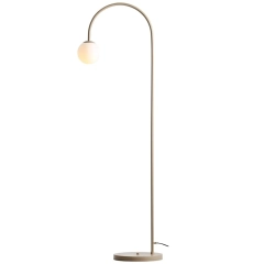 Lampa podłogowa UNA beżowa