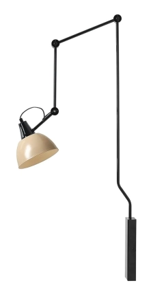 Lampa ścienna, kinkiet AIDA beżowy
