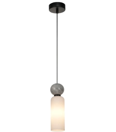 Lampa wisząca G9 40W SANTOS czarna