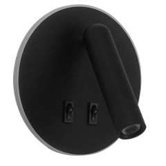 Lampa ścienna, kinkiet FURLA czarny