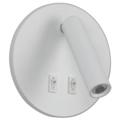 Lampa ścienna, kinkiet FURLA biały