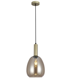 Lampa sufitowa, wisząca GATER złota