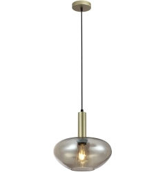 Lampa sufitowa, wisząca GATER złota