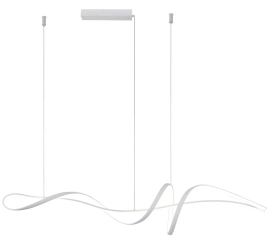 Lampa sufitowa wisząca MILA biała