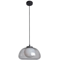 Lampa sufitowa, wisząca AINALE dymione szkło