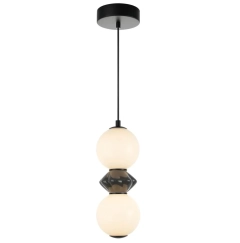 Lampa sufitowa, wisząca BALOS 2 czarna