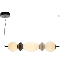 Lampa sufitowa, wisząca BALOS 3 czarna