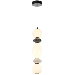 Lampa sufitowa, wisząca BALOS 3 czarna