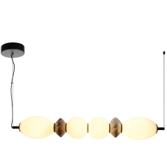 Lampa sufitowa, wisząca BALOS 4 czarna