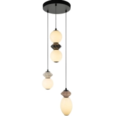 Lampa sufitowa, wisząca BALOS 4 czarna