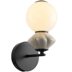 Lampa ścienna, kinkiet BALOS A czarny