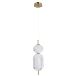 Lampa sufitowa wisząca Corado 1C złota