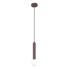 Lampa sufitowa, wisząca FILANO brązowa