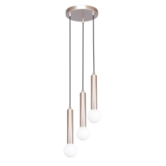 Lampa sufitowa, wisząca FILANO beżowa