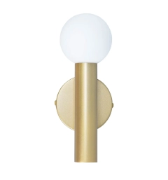 Lampa ścienna, kinkiet FILANO złota