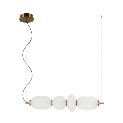 Lampa sufitowa, wisząca NICO złota