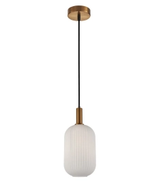 Lampa wisząca Della 1A złota