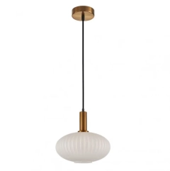 Lampa wisząca Della 1B złota