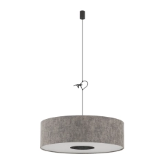 Lampa sufitowa wisząca LAGO L szara