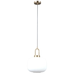 Lampa sufitowa wisząca FOSSE złota