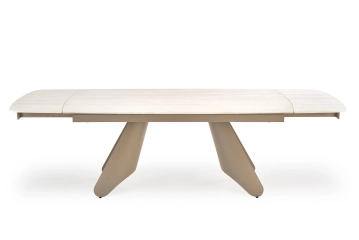 Stół rozkładany SALIX 180-260 cm trawertyn kaszmir