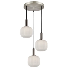 Lampa sufitowa, wisząca PENZI srebrna