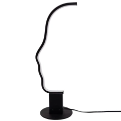 Lampa stołowa FACE ledowa czarna