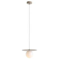 Lampa sufitowa, wisząca LOOP S beżowa