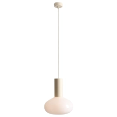 Lampa sufitowa, wisząca FLO M kremowa