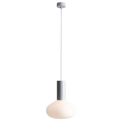 Lampa sufitowa, wisząca FLO M szara