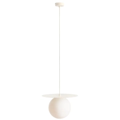 Lampa sufitowa, wisząca LOOP L kremowa