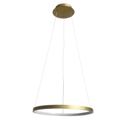 Lampa wisząca LUNE LED 25W 40 cm złota