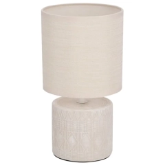 Lampa biurkowa, stołowa DINA beżowa