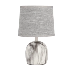 Lampa stołowa ADELINA marmur szara
