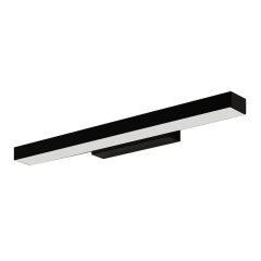 Kinkiet, lampa ścienna Aqua 42 cm czarna IP44 LED CCT