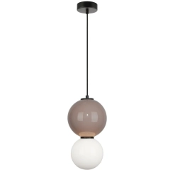 Lampa wisząca PIEVE beżowa